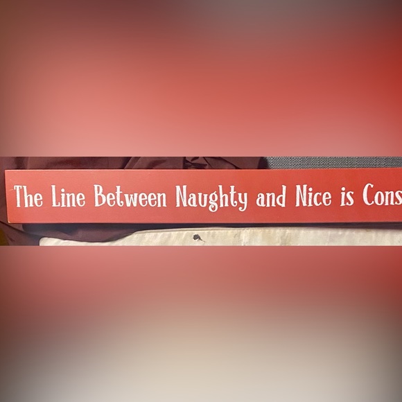 NWT….Christmas sign…..funny sign!!! - Picture 3 of 3